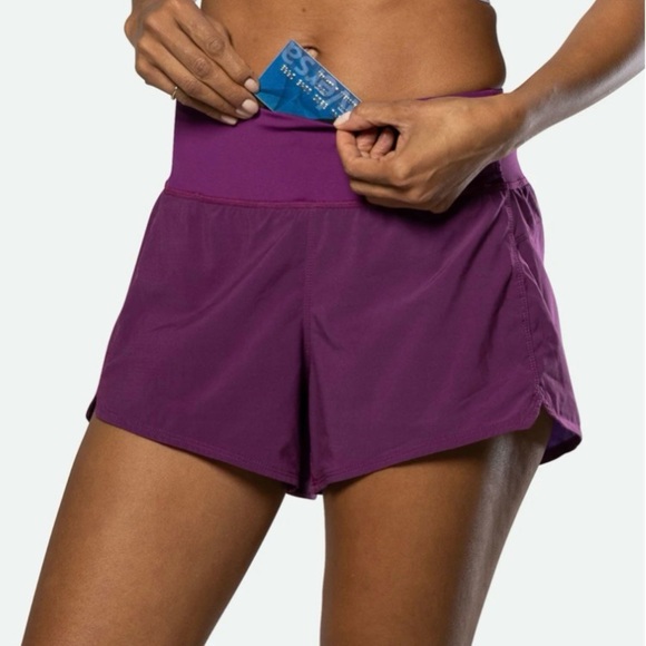 Nathan Purple Stride Running Shorts. NWT - Picture 1 of 16
